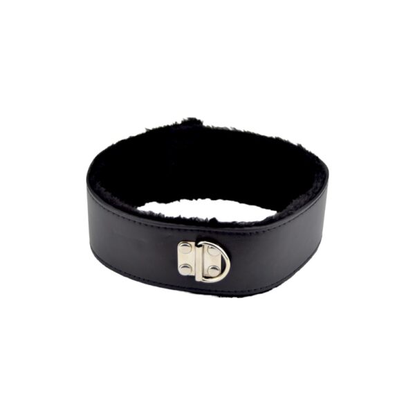 Bound to Please Furry Collar with Leash Black - Image 6