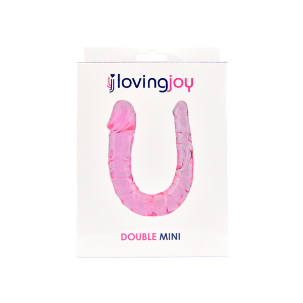 Loving Joy Double Mini Dildo Pink - Image 4