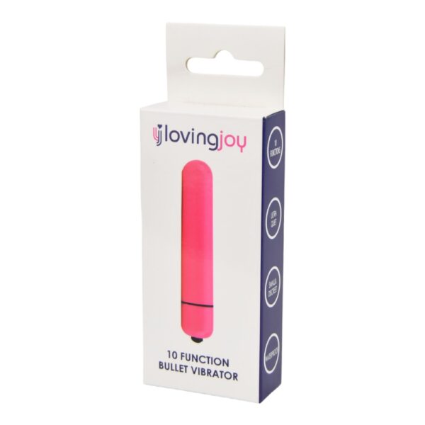 Loving Joy 10 Function Pink Bullet Vibrator - Image 7