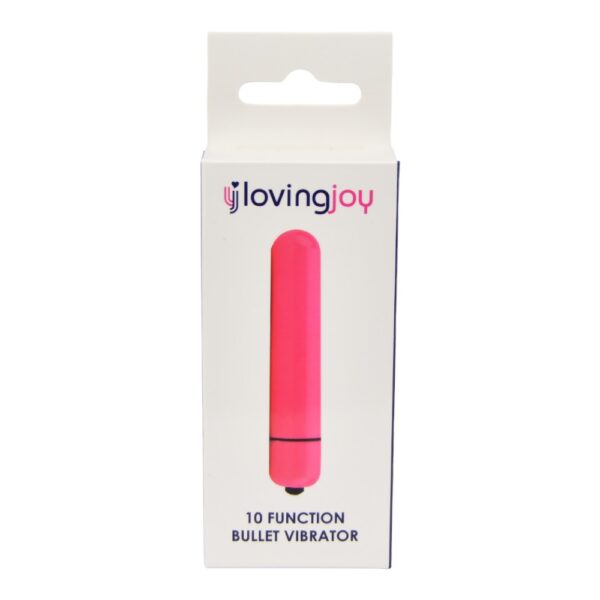 Loving Joy 10 Function Pink Bullet Vibrator - Image 5