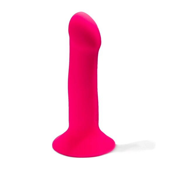 Adrien Lastic Dual Density Cushioned Core Vibrating Suction Cup Silicone Dildo 6.5 Inch - Image 4