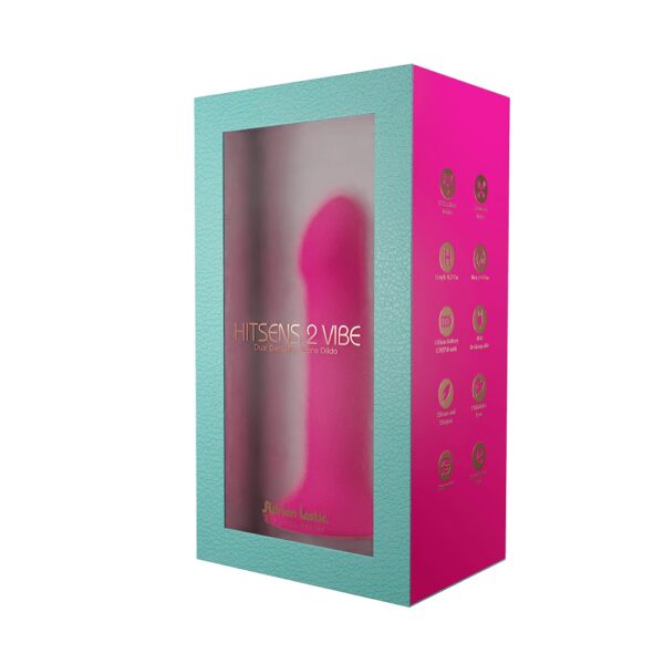 Adrien Lastic Dual Density Cushioned Core Vibrating Suction Cup Silicone Dildo 6.5 Inch - Image 6