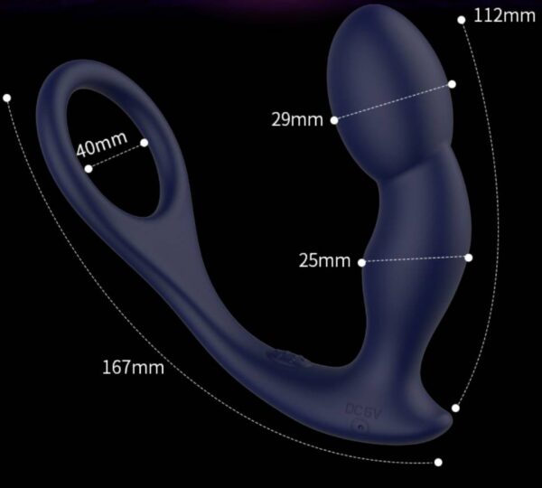 Rev-Pro Remote Controlled Silicone Prostate Massager - Image 6