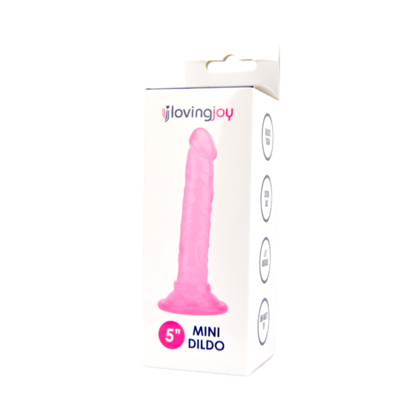 Loving Joy 5 Inch Beginners Dildo Pink - Image 9