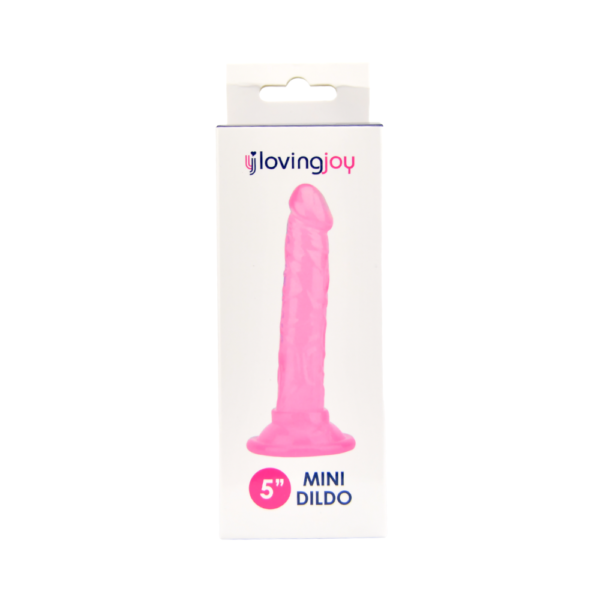 Loving Joy 5 Inch Beginners Dildo Pink - Image 8