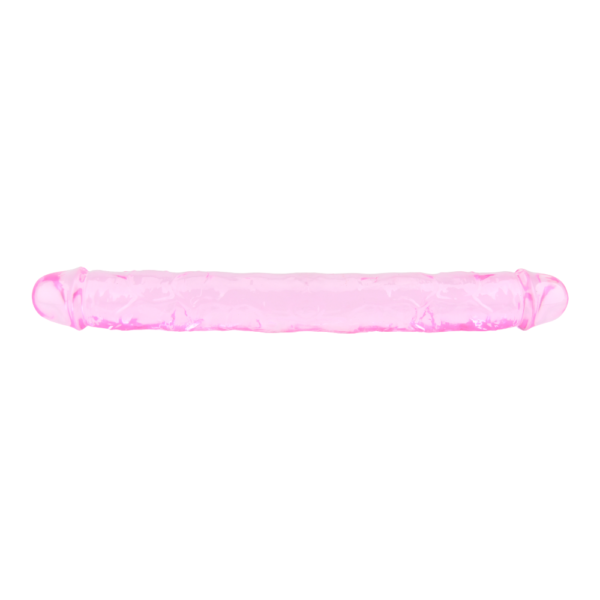 Loving Joy 12 Inch Double Dildo Pink - Image 4