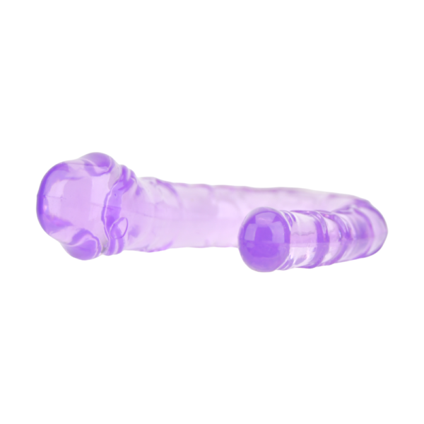 Loving Joy Double Mini Dildo Purple - Image 3