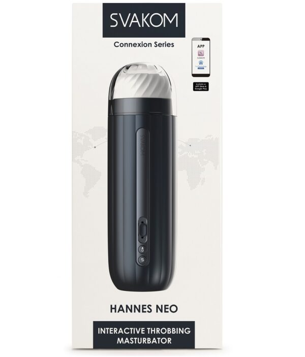 Svakom Hannes Neo Heat Vibrating Male Masturbator - Image 6