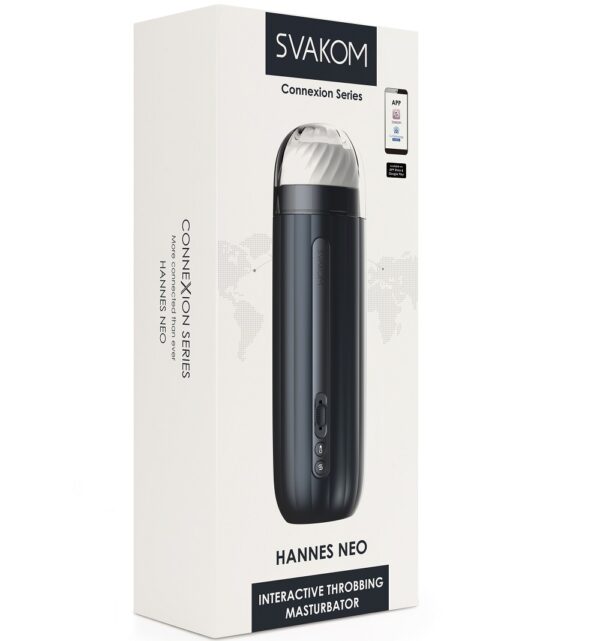 Svakom Hannes Neo Heat Vibrating Male Masturbator - Image 7