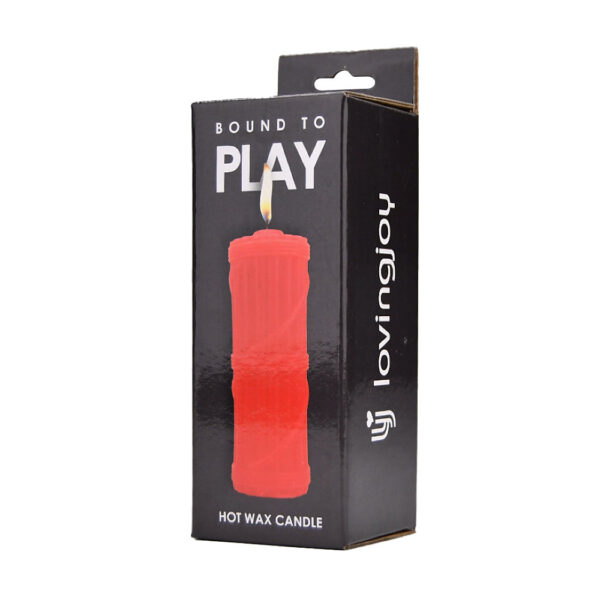 Bound to Play. Hot Wax Candle Red - Image 4