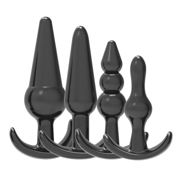 Loving Joy Butt Plug Training Kit Black - Image 3