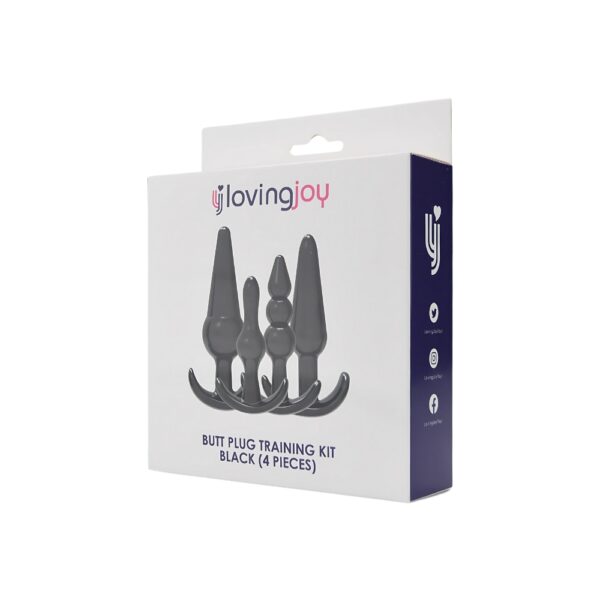 Loving Joy Butt Plug Training Kit Black - Image 13