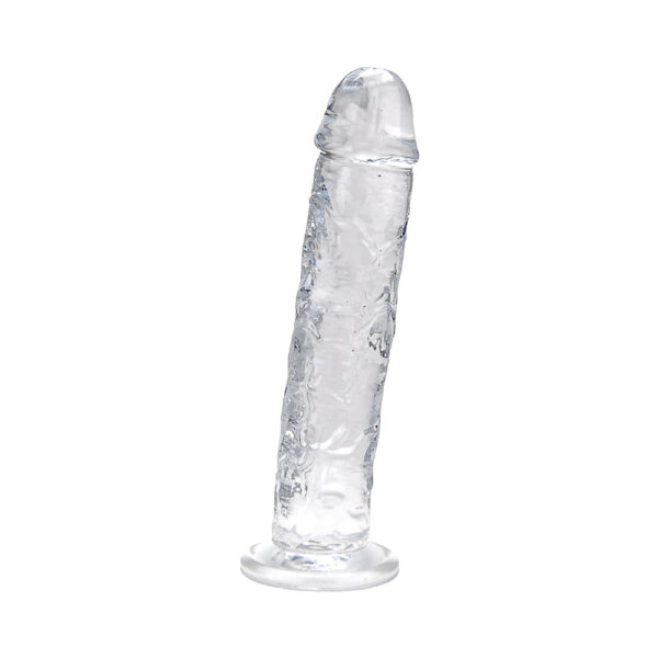 Loving Joy 8.5 Inch Suction Cup Dildo Clear - Image 5