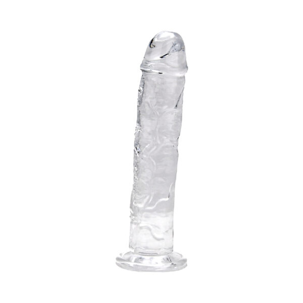 Loving Joy 9.5 Inch Suction Cup Dildo Clear - Image 3