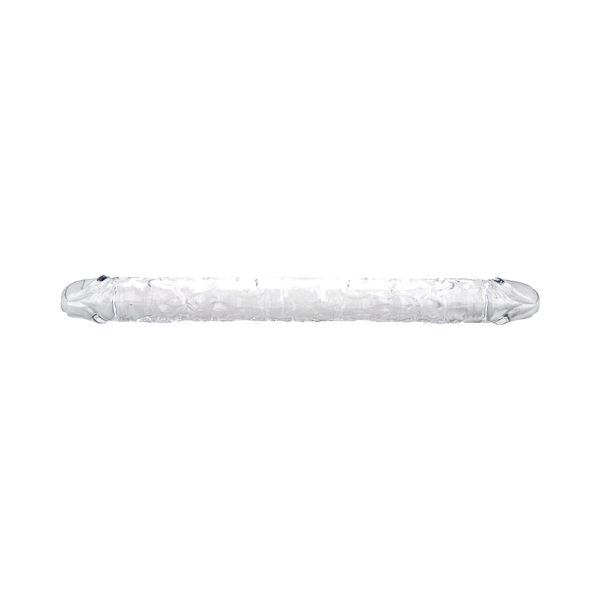 Loving Joy 18 Inch Double Ended Dildo Clear - Image 3