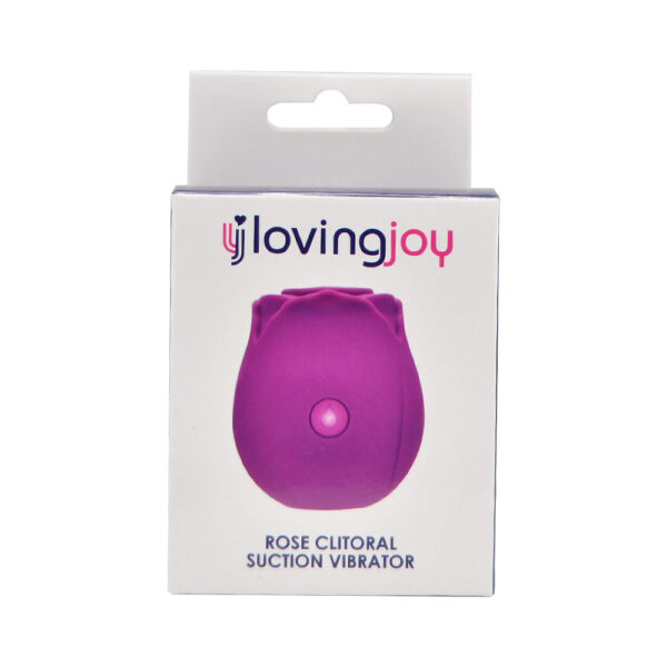 Loving Joy Rose Toy Clitoral Suction Vibrator Purple - Image 7