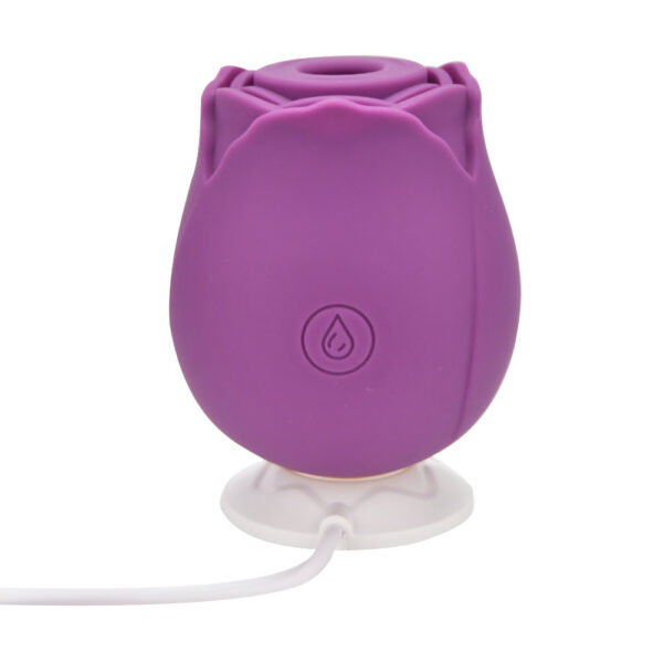 Loving Joy Rose Toy Clitoral Suction Vibrator Purple - Image 5