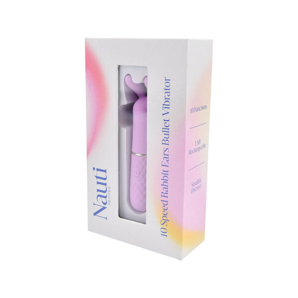 Nauti Petites 10 Speed Rabbit Ears Bullet Vibrator - Image 9