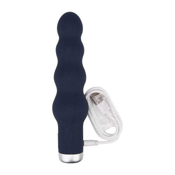 Nauti Silicone Ribbed Vibrator - Image 4