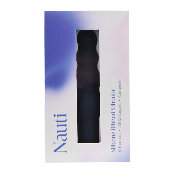 Nauti Silicone Ribbed Vibrator - Image 6