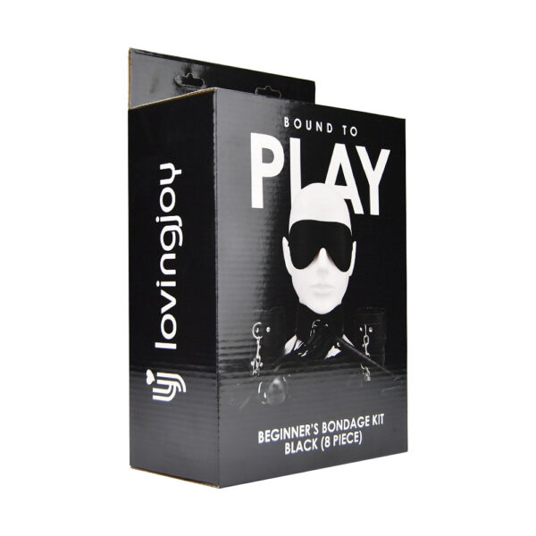 Bound to Play Beginner's Bondage Kit Black (8 Piece) - Image 12