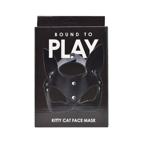 Bound to Play Kitty Cat Face Mask Black - Image 4