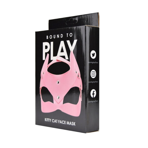 Bound to Play Kitty Cat Face Mask Pink - Image 5