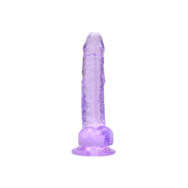 Loving Joy 7 Inch Dildo with Balls Purple - Image 3