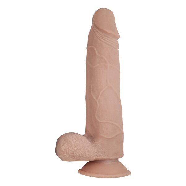 RealCocks Dual Layer Bendable Dildo 8 Inch Vanilla - Image 3