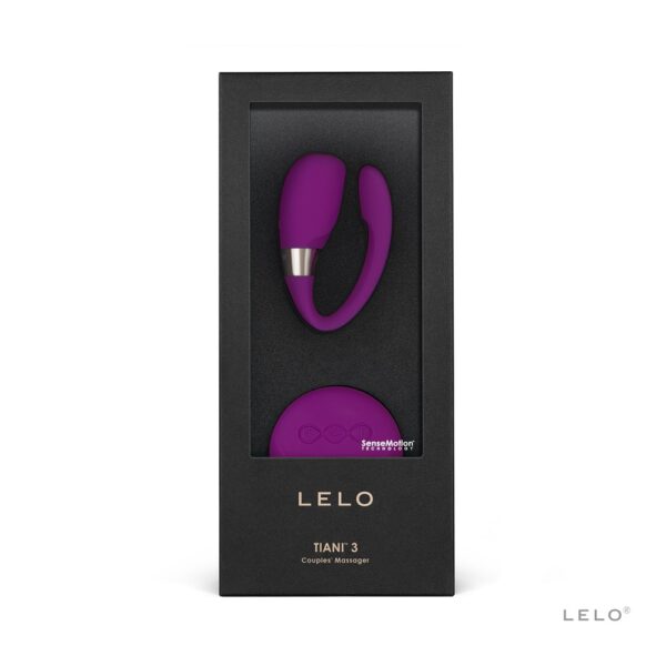 LELO Tiani 3 Couples Massager Deep Rose - Image 3