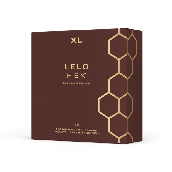 LELO HEX Condoms Respect XL 36 pack - Image 3