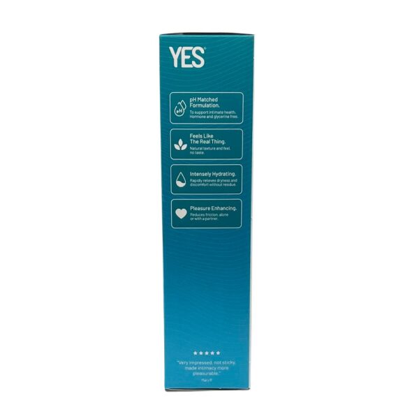 YES Organic Water Based Personal Lubricant-150ml - Image 6