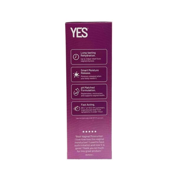 YES Vaginal Moisturising Gel-6x5ml - Image 7