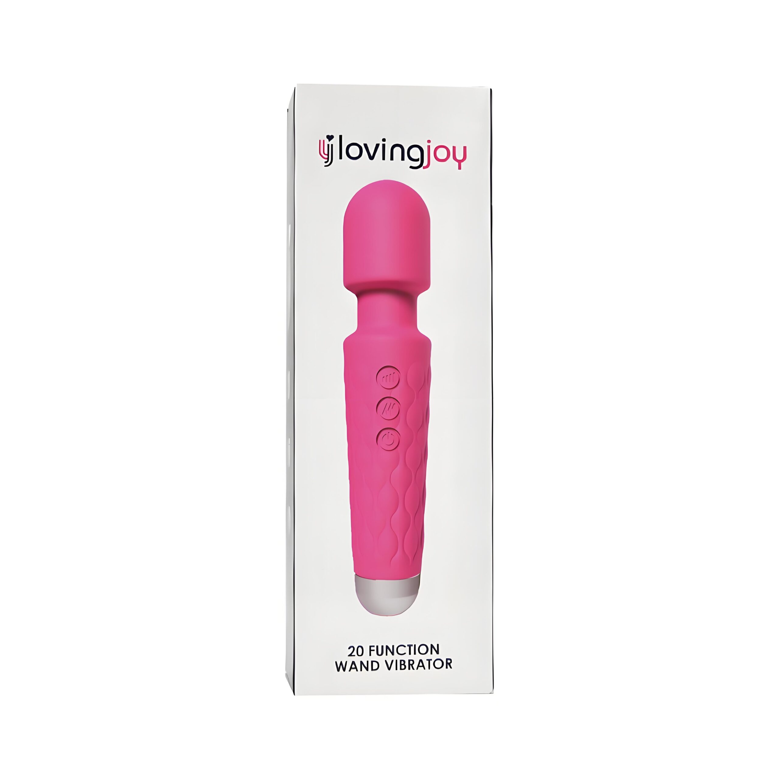 Loving Joy 20 Function Wand Vibrator Pink - Image 5